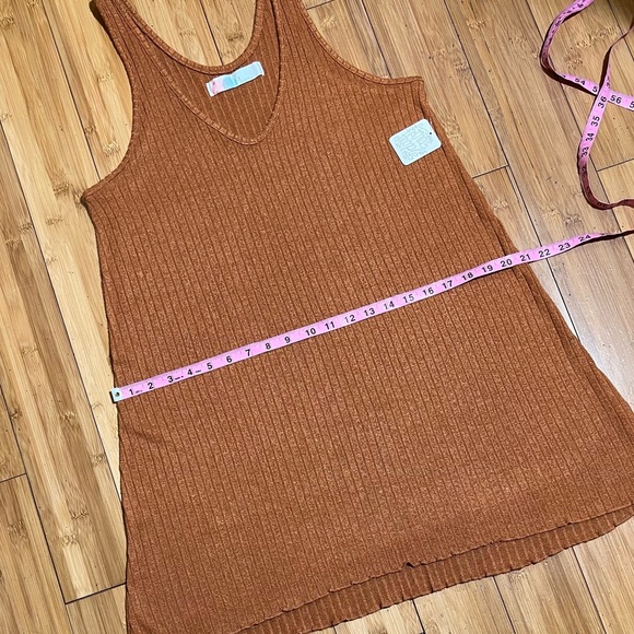 NWT Free People Ribbed Tank Dress / Top Size M - Picture 12 of 16
